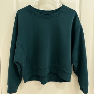 ⏬️PRICEDROP⏬️ FLX Women's Cropped Sweatshirt - Dark Green